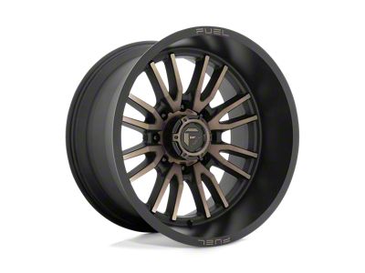 Fuel Wheels Clash Matte Black Double Dark Tint 8-Lug Wheel; 22x12; -44mm Offset (15-19 Sierra 2500 HD)