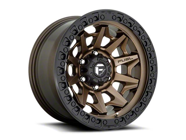 Fuel Wheels Covert Matte Bronze 8-Lug Wheel; 18x9; 1mm Offset (15-19 Sierra 2500 HD)