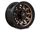 Fuel Wheels Covert Matte Bronze with Black Bead Ring 8-Lug Wheel; 20x9; 20mm Offset (15-19 Sierra 2500 HD)