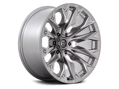 Fuel Wheels Flame Platinum 8-Lug Wheel; 20x10; -18mm Offset (15-19 Sierra 2500 HD)