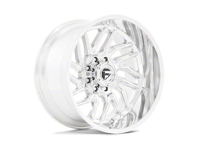 Fuel Wheels Hurricane Polished Milled 8-Lug Wheel; 20x10; -18mm Offset (15-19 Sierra 2500 HD)