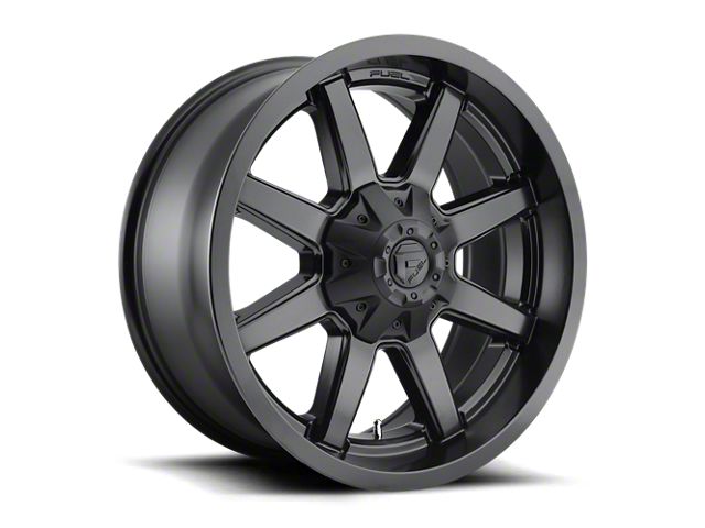 Fuel Wheels Maverick Matte Black 8-Lug Wheel; 20x10; -18mm Offset (15-19 Sierra 2500 HD)