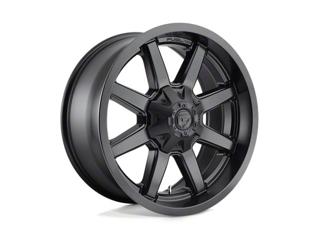 Fuel Wheels Maverick Satin Black 8-Lug Wheel; 18x9; 20mm Offset (15-19 Sierra 2500 HD)