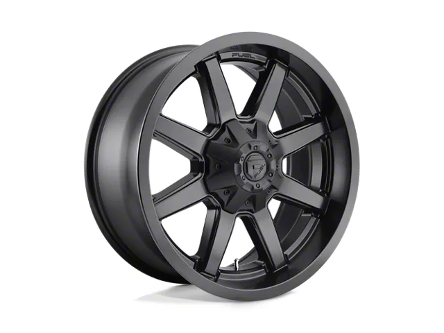 Fuel Wheels Maverick Satin Black 8-Lug Wheel; 20x10; -12mm Offset (15-19 Sierra 2500 HD)