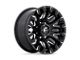 Fuel Wheels Quake Gloss Black Milled 8-Lug Wheel; 18x9; 1mm Offset (15-19 Sierra 2500 HD)