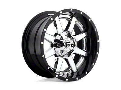 Fuel Wheels Reaction Candy Red Milled 8-Lug Wheel; 20x9; 20mm Offset (15-19 Sierra 2500 HD)