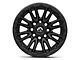 Fuel Wheels Rebel Matte Black 8-Lug Wheel; 20x9; 1mm Offset (15-19 Sierra 2500 HD)