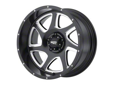 Fuel Wheels Rincon Matte Gunmetal with Black Lip 8-Lug Wheel; 20x9; 20mm Offset (15-19 Sierra 2500 HD)