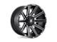 Fuel Wheels Scepter Blackout 8-Lug Wheel; 22x12; -44mm Offset (15-19 Sierra 2500 HD)