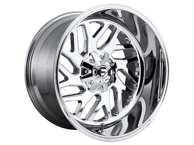 Fuel Wheels Triton Chrome 8-Lug Wheel; 20x12; -43mm Offset (15-19 Sierra 2500 HD)