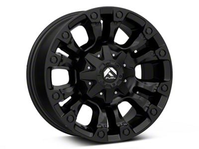 Fuel Wheels Vapor Matte Black 8-Lug Wheel; 20x10; -18mm Offset (15-19 Sierra 2500 HD)