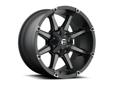 Fuel Wheels Coupler Matte Black Double Dark Tint 8-Lug Wheel; 20x10; -12mm Offset (15-19 Sierra 3500 HD SRW)