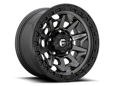 Fuel Wheels Covert Matte Gunmetal 8-Lug Wheel; 18x9; 1mm Offset (15-19 Sierra 3500 HD SRW)