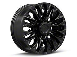 Fuel Wheels Flame Blackout 8-Lug Wheel; 20x10; -18mm Offset (15-19 Sierra 3500 HD SRW)