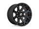 Fuel Wheels Siege Gloss Machined Double Dark Tint 8-Lug Wheel; 20x10; -18mm Offset (15-19 Sierra 3500 HD SRW)