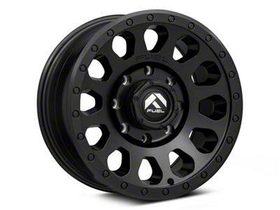 Fuel Wheels Vector Matte Black 8-Lug Wheel; 18x9; 20mm Offset (15-19 Sierra 3500 HD SRW)