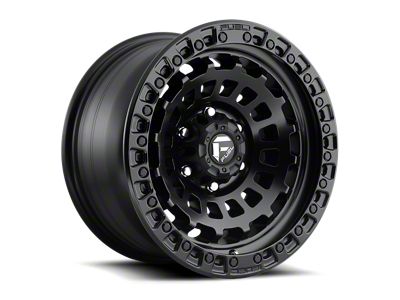 Fuel Wheels Zephyr Matte Black 8-Lug Wheel; 18x9; 1mm Offset (15-19 Sierra 3500 HD SRW)