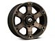 Fuel Wheels Beast Matte Black Double Dark Tint 8-Lug Wheel; 20x9; 1mm Offset (15-19 Silverado 2500 HD)