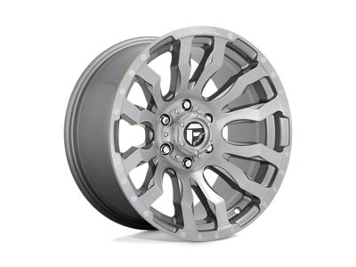 Fuel Wheels Blitz Platinum 8-Lug Wheel; 20x10; -18mm Offset (15-19 Silverado 2500 HD)