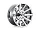 Fuel Wheels Contra Chrome 8-Lug Wheel; 20x10; -18mm Offset (15-19 Silverado 2500 HD)