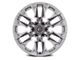 Fuel Wheels Flame Platinum 8-Lug Wheel; 20x9; 1mm Offset (15-19 Silverado 2500 HD)
