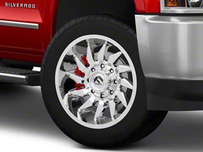 Fuel Wheels Saber Chrome 8-Lug Wheel; 22x10; -18mm Offset (15-19 Silverado 2500 HD)