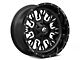 Fuel Wheels Stroke Gloss Black Milled 8-Lug Wheel; 20x10; -18mm Offset (15-19 Silverado 2500 HD)