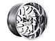 Fuel Wheels Triton Chrome 8-Lug Wheel; 20x12; -43mm Offset (15-19 Silverado 2500 HD)