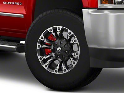 Fuel Wheels Vapor Matte Black with Gray Tint 8-Lug Wheel; 18x9; 20mm Offset (15-19 Silverado 2500 HD)