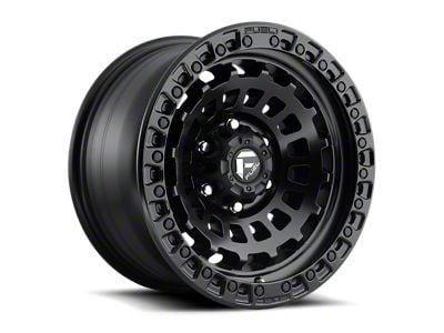 Fuel Wheels Zephyr Matte Black 8-Lug Wheel; 18x9; 1mm Offset (15-19 Silverado 2500 HD)