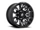 Fuel Wheels Blitz Gloss Black Milled 8-Lug Wheel; 20x9; 20mm Offset (15-19 Silverado 3500 HD SRW)