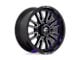 Fuel Wheels Clash Gloss Black Milled 8-Lug Wheel; 20x9; 20mm Offset (15-19 Silverado 3500 HD SRW)