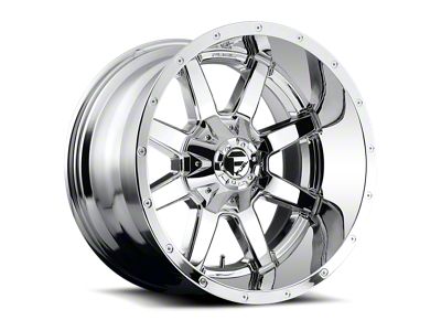 Fuel Wheels Maverick Chrome 8-Lug Wheel; 20x12; -44mm Offset (15-19 Silverado 3500 HD SRW)