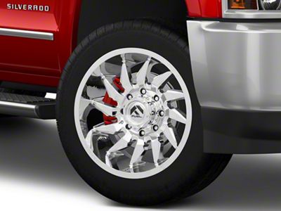 Fuel Wheels Saber Chrome 8-Lug Wheel; 22x10; -18mm Offset (15-19 Silverado 3500 HD SRW)