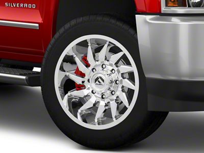 Fuel Wheels Saber Chrome 8-Lug Wheel; 22x12; -44mm Offset (15-19 Silverado 3500 HD SRW)