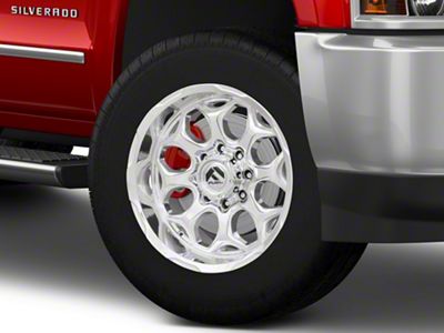 Fuel Wheels Scepter Polished Milled 8-Lug Wheel; 20x9; 1mm Offset (15-19 Silverado 3500 HD SRW)