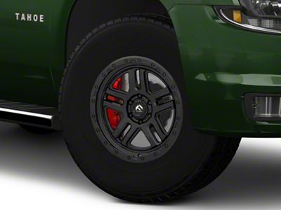 Fuel Wheels Ammo Matte Black 6-Lug Wheel; 17x9; 1mm Offset (15-20 Tahoe)