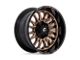 Fuel Wheels Arc Platinum Bronze with Black Lip 6-Lug Wheel; 20x10; -18mm Offset (15-20 Tahoe)