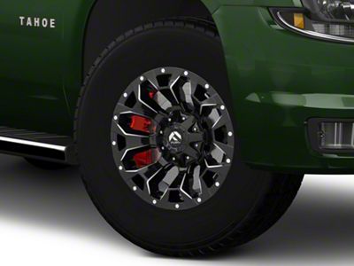 Fuel Wheels Assault Gloss Black Milled 6-Lug Wheel; 18x9; 19mm Offset (15-20 Tahoe)