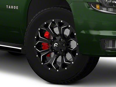 Fuel Wheels Assault Gloss Black 6-Lug Wheel; 20x9; 1mm Offset (15-20 Tahoe)