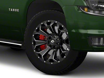 Fuel Wheels Assault Matte Black Milled 6-Lug Wheel; 20x9; 19mm Offset (15-20 Tahoe)
