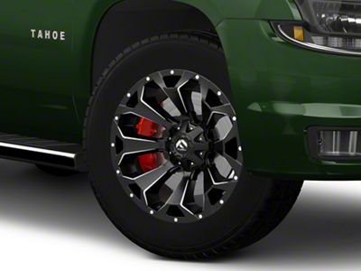 Fuel Wheels Assault Matte Black Milled 6-Lug Wheel; 20x9; 35mm Offset (15-20 Tahoe)
