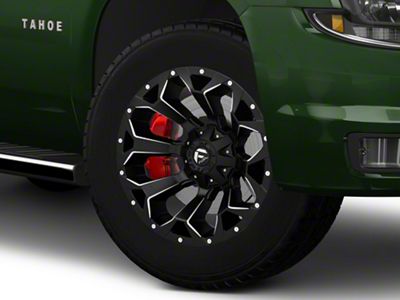 Fuel Wheels Assault Satin Black Milled 6-Lug Wheel; 20x10; -22mm Offset (15-20 Tahoe)