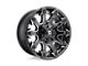 Fuel Wheels Battle Axe Gloss Black Milled 6-Lug Wheel; 17x9; -12mm Offset (15-20 Tahoe)