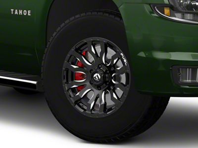 Fuel Wheels Blitz Gloss Black Milled 6-Lug Wheel; 18x9; 1mm Offset (15-20 Tahoe)