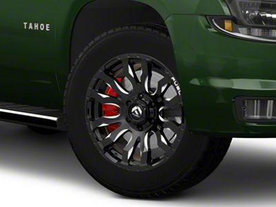 Fuel Wheels Blitz Gloss Black Milled 6-Lug Wheel; 20x9; 20mm Offset (15-20 Tahoe)