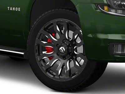 Fuel Wheels Blitz Gloss Black Milled 6-Lug Wheel; 22x12; -44mm Offset (15-20 Tahoe)