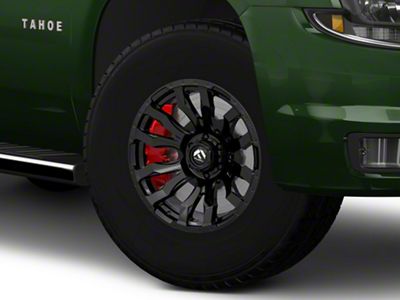 Fuel Wheels Blitz Gloss Black 6-Lug Wheel; 17x9; 1mm Offset (15-20 Tahoe)