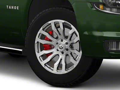 Fuel Wheels Blitz Platinum Brushed Gunmetal 6-Lug Wheel; 20x9; 20mm Offset (15-20 Tahoe)
