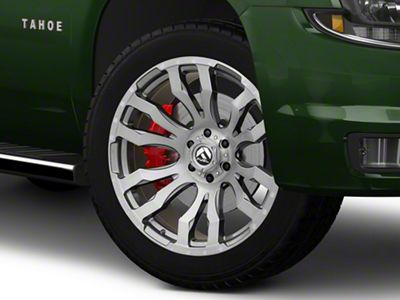 Fuel Wheels Blitz Platinum Brushed Gunmetal 6-Lug Wheel; 22x12; -44mm Offset (15-20 Tahoe)